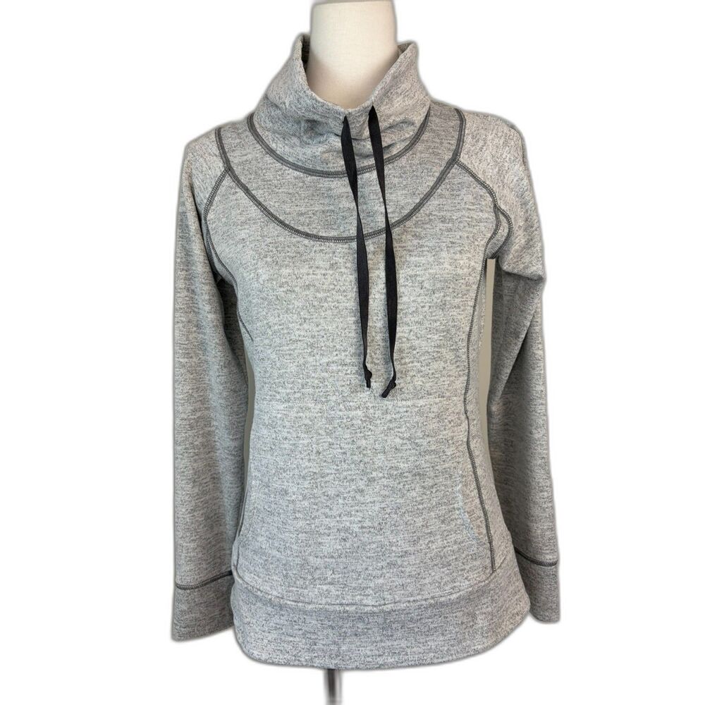 Kuhl Lea Funnel Cowl Neck Pullover Sweatshirt Size S Lightweight Hiking Camping